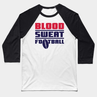 Blood Football Baseball T-Shirt